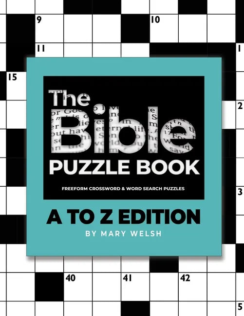 The Bible Puzzle Book: A to Z Edition - Paperback