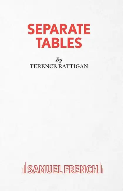 Separate Tables - Two Plays - Paperback