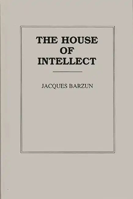 House of Intellect - Hardcover