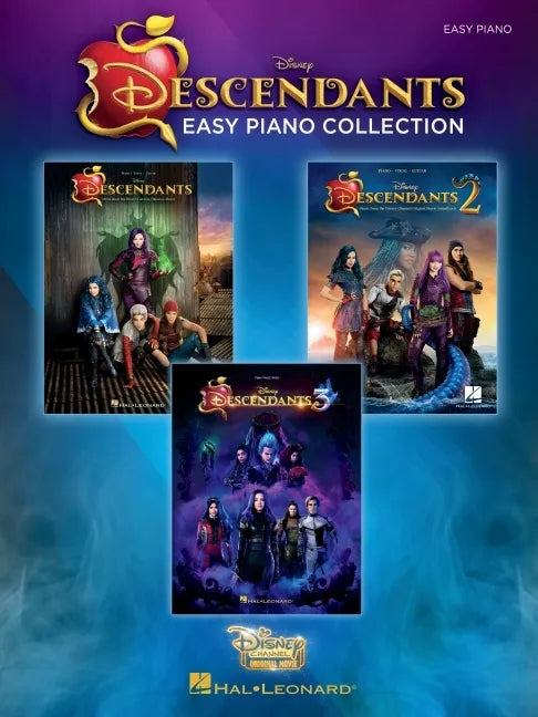 The Descendants Easy Piano Collection: Music from the Trilogy of Disney Channel Motion Picture - Paperback