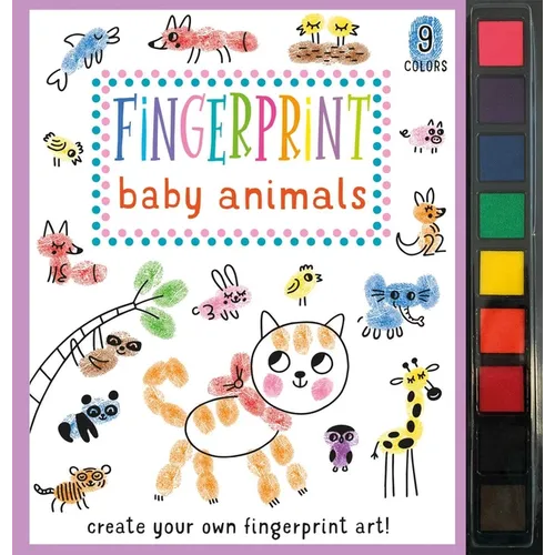 Fingerprint Baby Animals - Hardcover