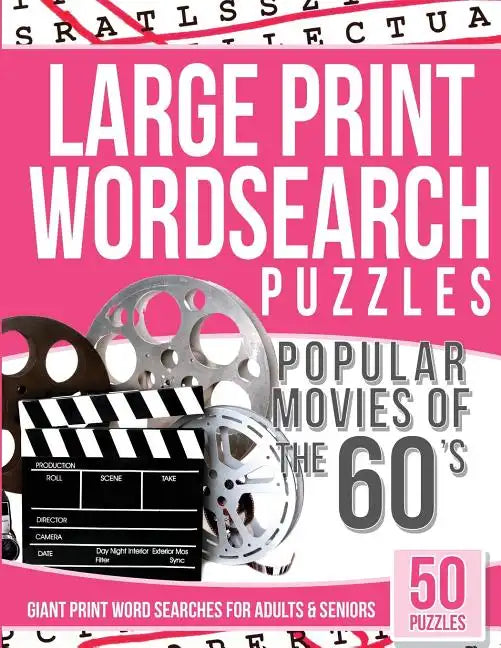 Large Print Wordsearches Puzzles Popular Movies of the 60s: Giant Print Word Searches for Adults & Seniors - Paperback