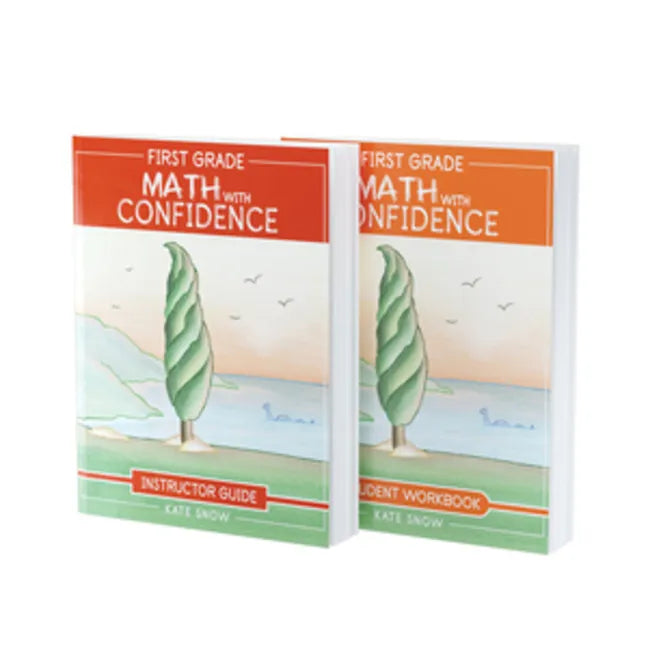First Grade Math with Confidence Bundle: Instructor Guide & Student Workbook - Paperback