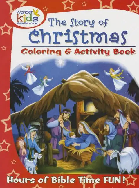 The Story of Christmas Coloring and Activity Book - Paperback