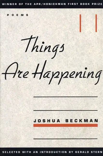 Things are Happening - Paperback