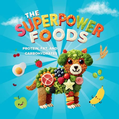 The Superpower Foods: Protein, Fat, and Carbohydrates - Paperback