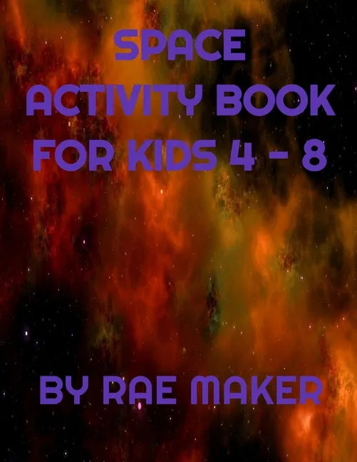 Best Space Activity Book for Kids 4 - 8 - Paperback