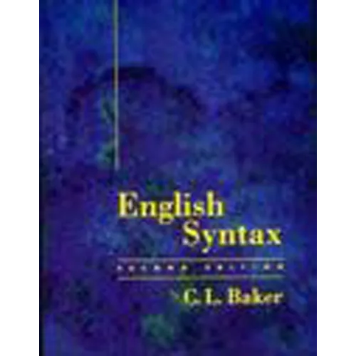 English Syntax, second edition - Paperback