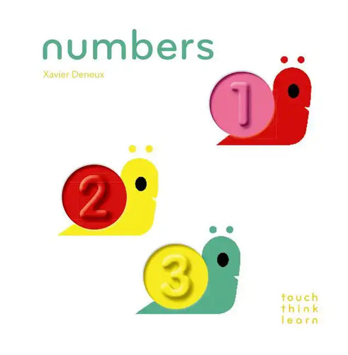 Touchthinklearn: Numbers: (Board Books for Baby Learners, Touch Feel Books for Children) - Board Book