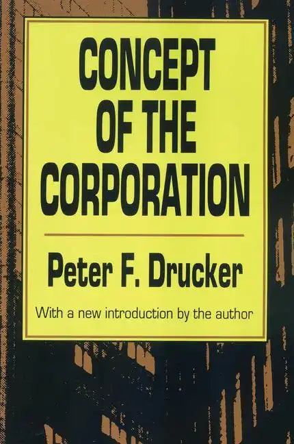 Concept of the Corporation - Paperback