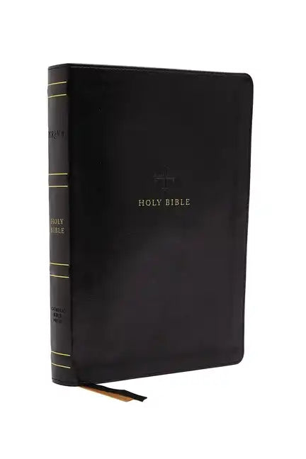 Nrsv, Catholic Bible, Standard Large Print, Leathersoft, Black, Comfort Print: Holy Bible - Imitation Leather
