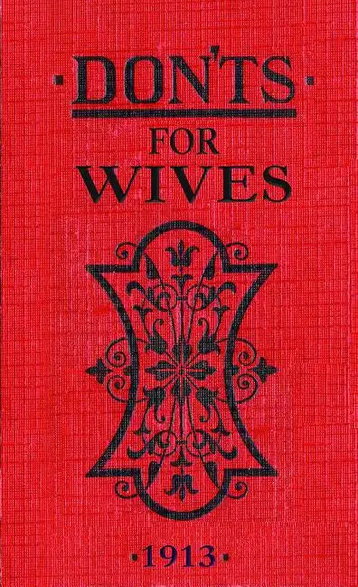 Don'ts for Wives - Novelty
