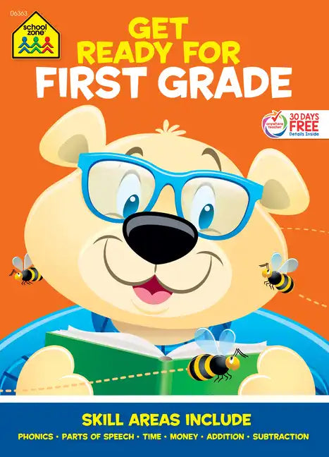 School Zone Get Ready for First Grade Workbook - Paperback