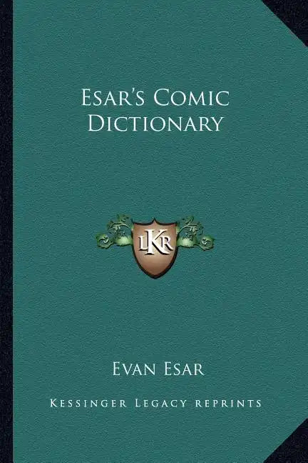 Esar's Comic Dictionary - Paperback