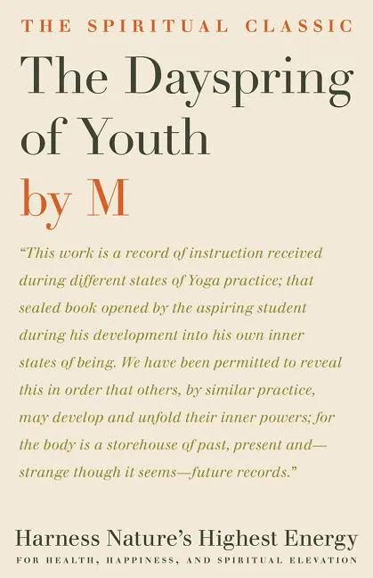 The Dayspring of Youth - Paperback