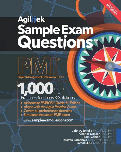 Sample Exam Questions: PMI Project Management Professional (PMP) - Paperback