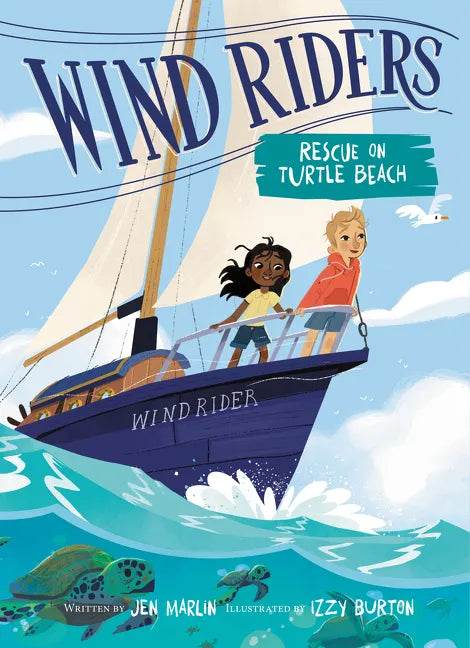 Wind Riders #1: Rescue on Turtle Beach - Paperback