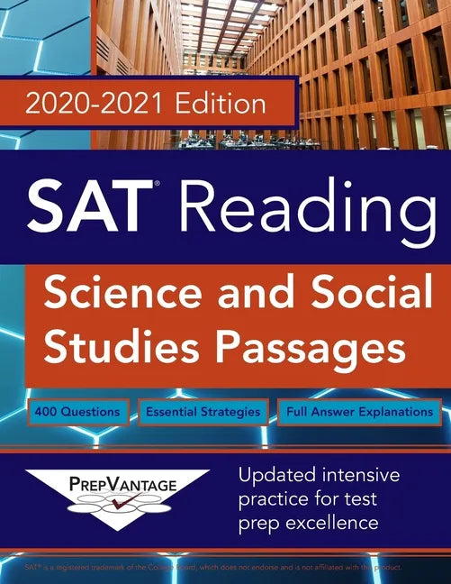 SAT Reading: Science and Social Studies, 2020-2021 Edition - Paperback