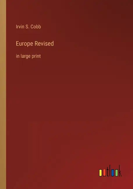 Europe Revised: in large print - Paperback