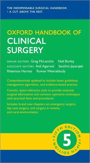 Oxford Handbook of Clinical Surgery 5e - Paperback