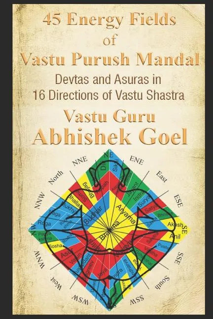 45 Energy Fields of Vastu Purush Mandal: Devtas and Asuras in 16 Directions of Vastu Shastra - Paperback