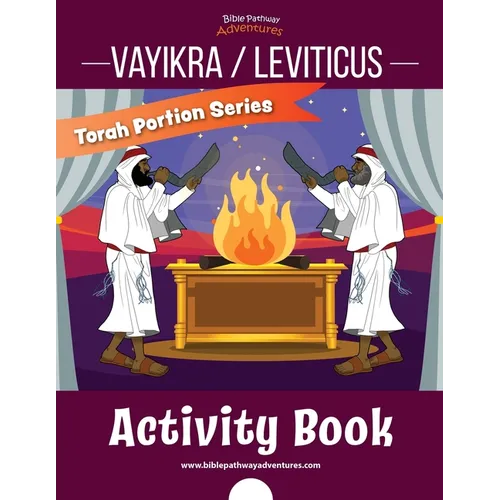Vayikra / Leviticus Activity Book: Torah Portions for Kids - Paperback