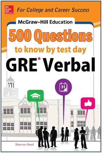 McGraw-Hill Education 500 GRE Verbal Questions to Know by Test Day - Paperback