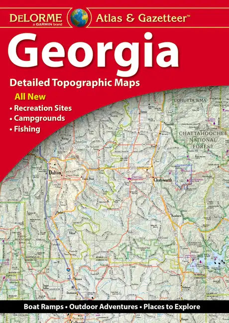 Delorme Atlas & Gazetteer: Georgia - Paperback