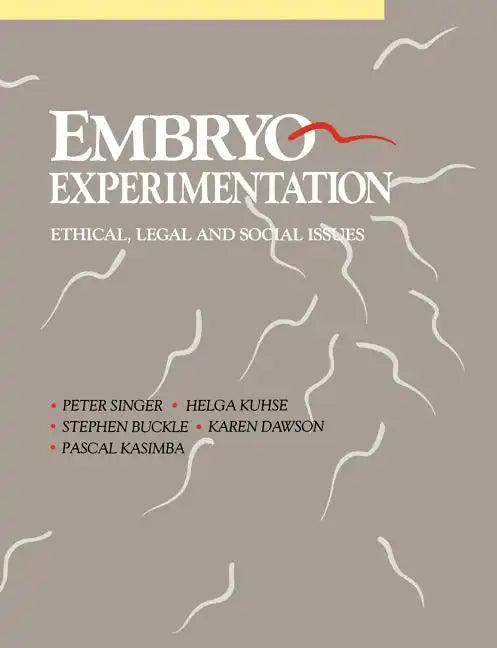 Embryo Experimentation - Paperback