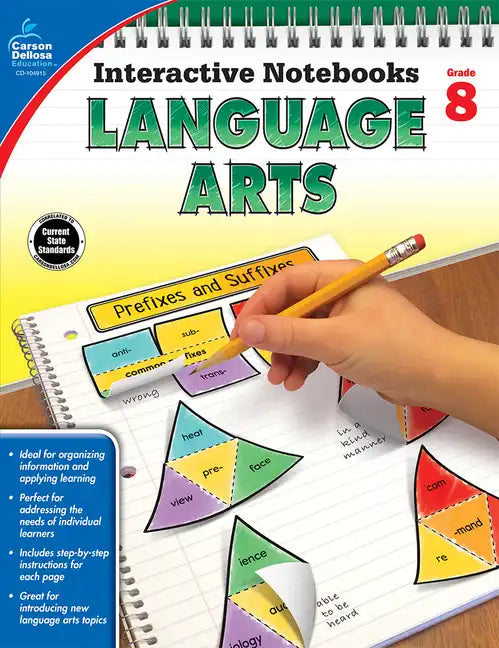 Language Arts, Grade 8 - Paperback