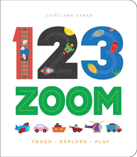 123 Zoom - Board Book