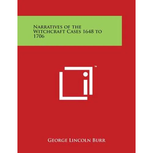 Narratives of the Witchcraft Cases 1648 to 1706 - Paperback