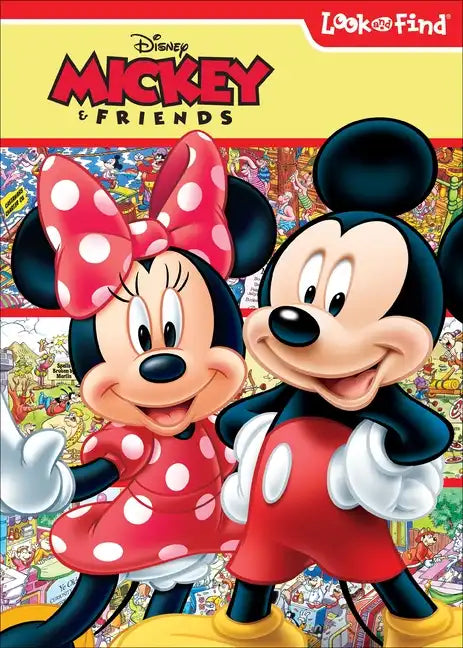 Disney Mickey & Friends: Look and Find - Library Binding