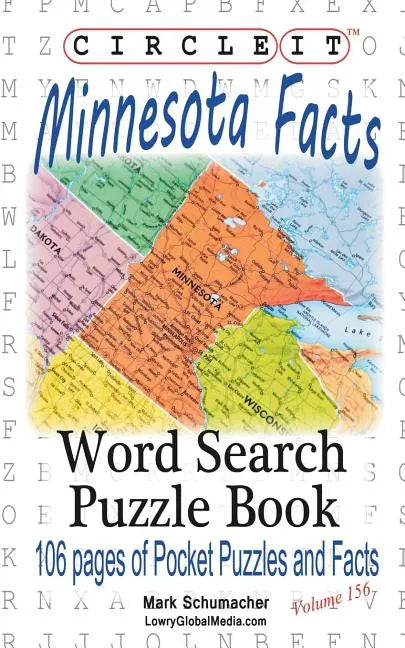 Circle It, Minnesota Facts, Word Search, Puzzle Book - Paperback