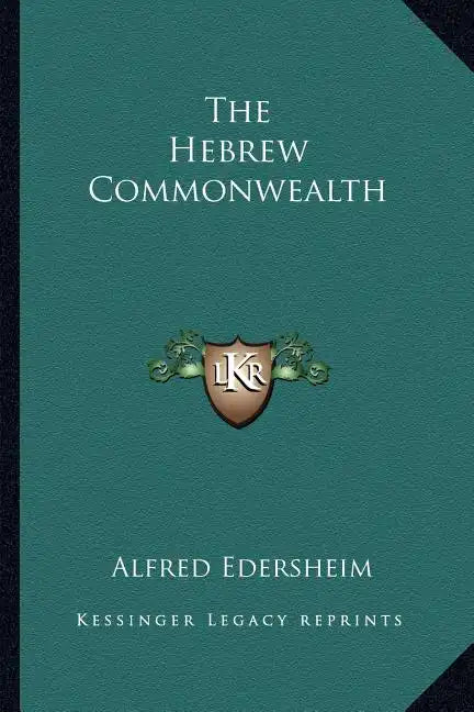 The Hebrew Commonwealth - Paperback
