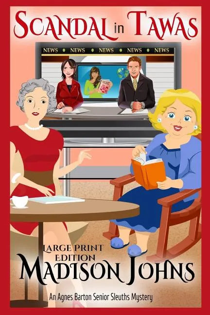 Scandal in Tawas Large Print Edition - Paperback