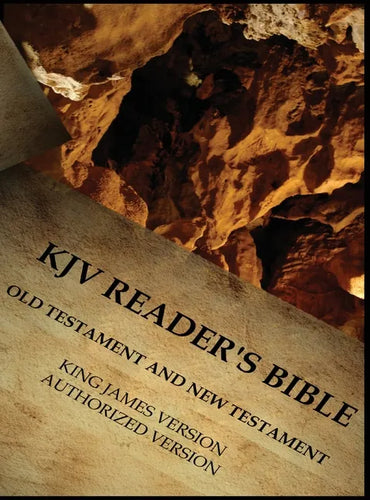 KJV Reader's Bible (Old Testament and New Testament) - Hardcover