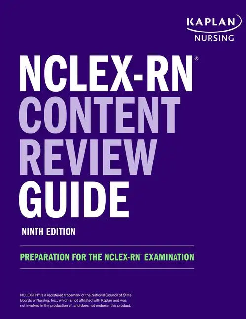 Nclex-RN Content Review Guide: Preparation for the Nclex-RN Examination - Paperback