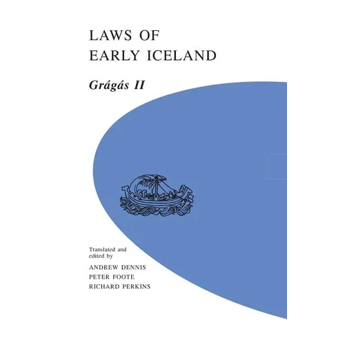 Laws of Early Iceland: Gragas II - Paperback