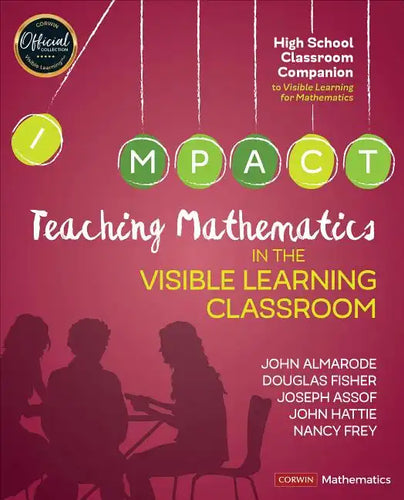 Teaching Mathematics in the Visible Learning Classroom, High School - Paperback