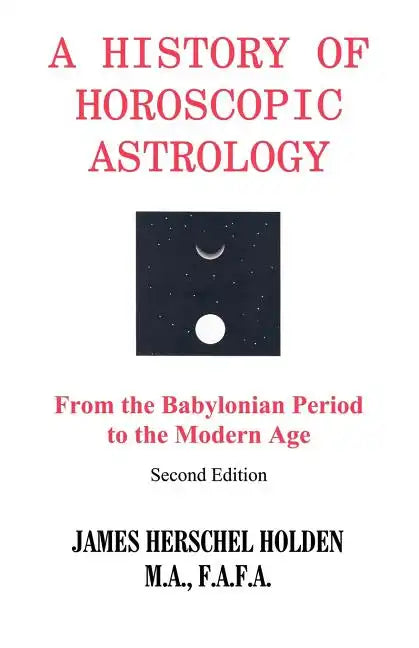 History of Horoscopic Astrology - Paperback