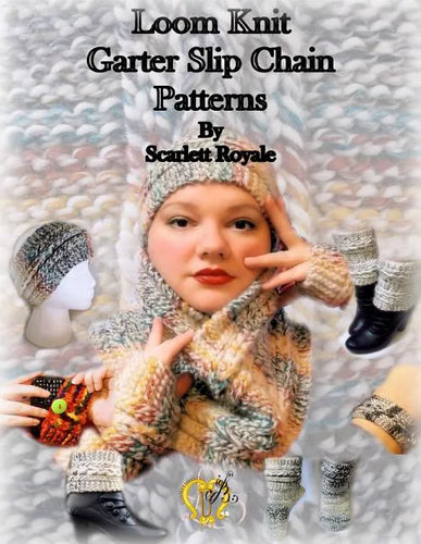 Loom Knit Garter Slip Chain Patterns - Paperback