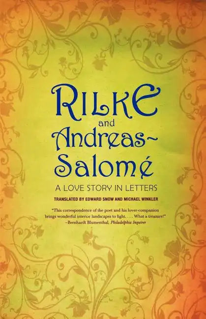 Rilke and Andreas-Salomé: A Love Story in Letters - Paperback