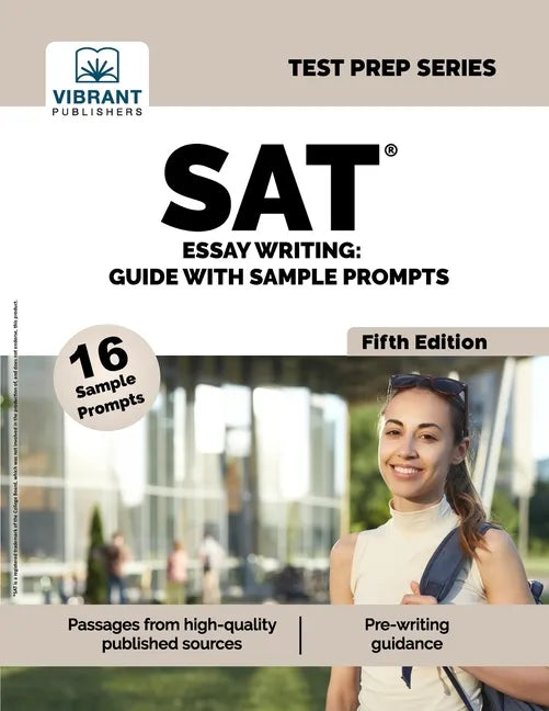SAT Essay Writing: Guide with Sample Prompts - Paperback