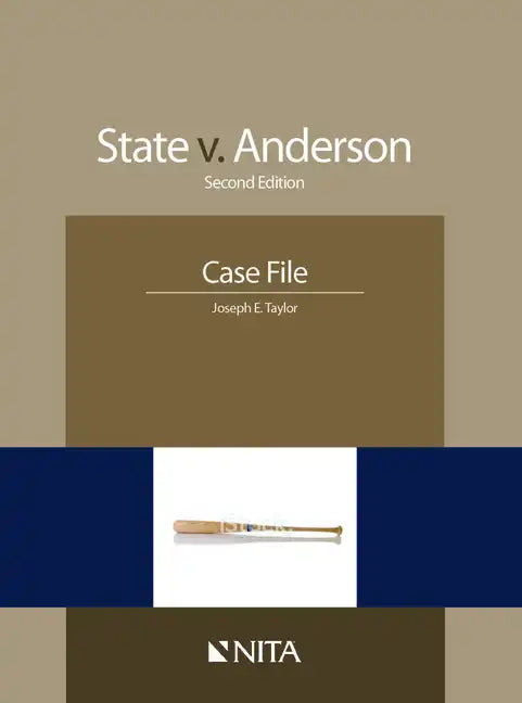 State V. Anderson: Case File - Paperback