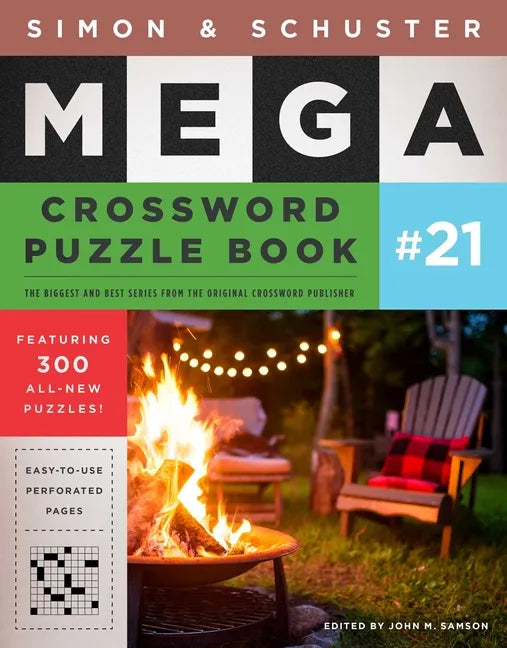 Simon & Schuster Mega Crossword Puzzle Book #21 - Paperback