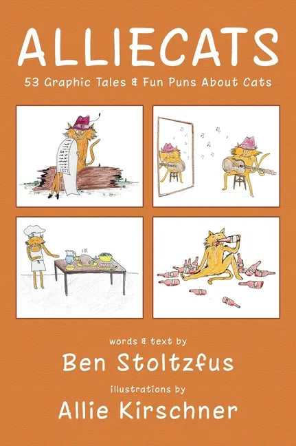 Alliecats: 53 Graphic Tales & Fun Puns About Cats - Hardcover