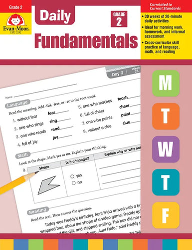 Daily Fundamentals, Grade 2 Teacher Edition - Paperback