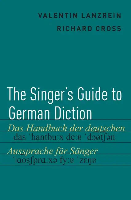 Singer's Guide to German Diction - Paperback