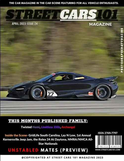 Street Cars 101 Magazine- April 2023 Issue 24 - Paperback